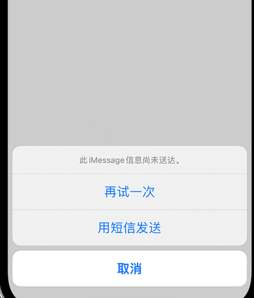 华南热作学院apple维修iPhone上无法正常发送iMessage信息